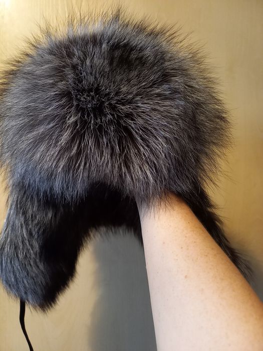 Продам ушанку чернобурка