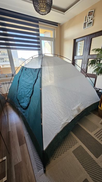 Палатка два слоя 240 х 200 х 152 (Д х Ш х В)