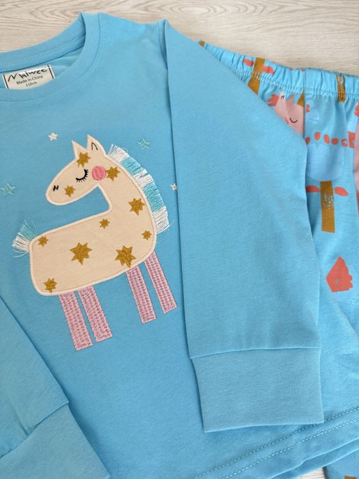 Пижама для девочек из хлопка, отличное качество