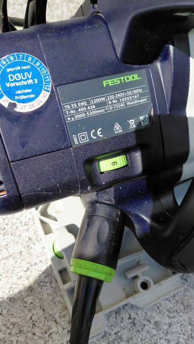 Festool TS 55 EBQ Потапящ циркуляр