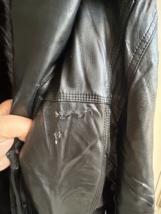 Мужская дубленка.