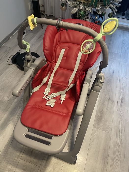 Scaun de masa chicco polly magic relax red passion de la nastere