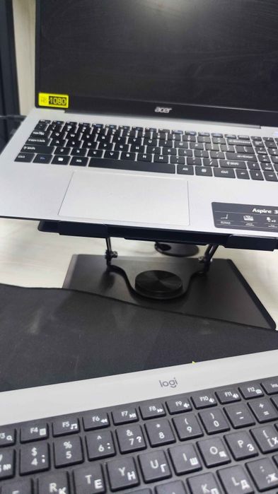 Aлюминиевая складная подставка для ноутбука, с регулировкой высота.