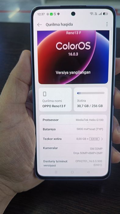 Oppo Reno 13F 8+8/256GB