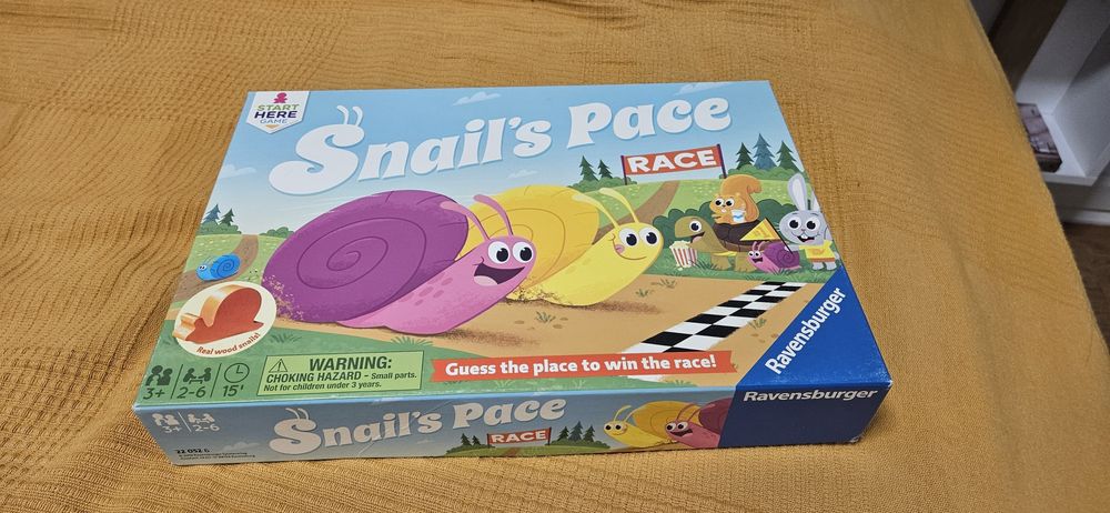 Joc copii 3+ ani Snail's Pace Race