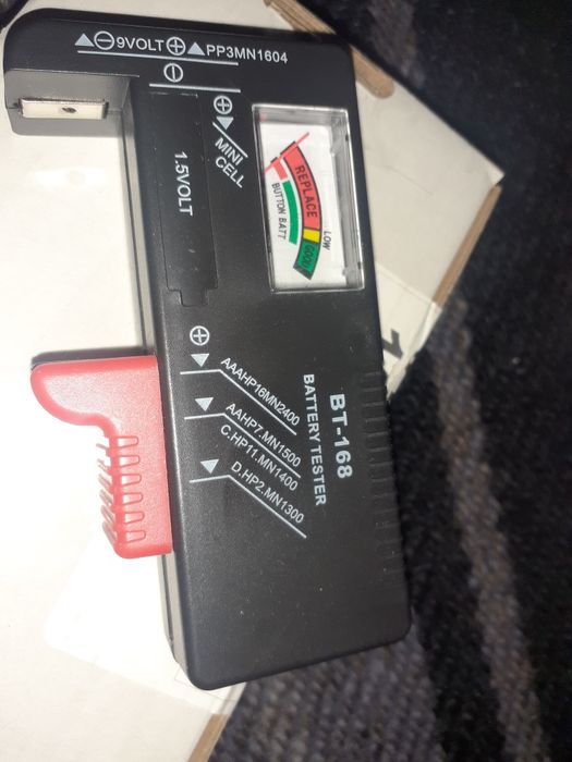 Cablu Jack 3.5 mm, 150 cm, tester de baterii