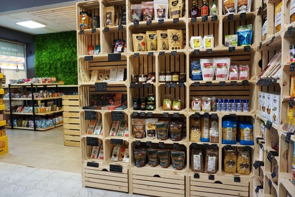 Обзавеждане за био магазин