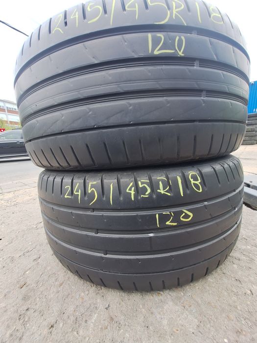 2 anvelope vara 245/45r18 Hankook Montaj Gratuit
