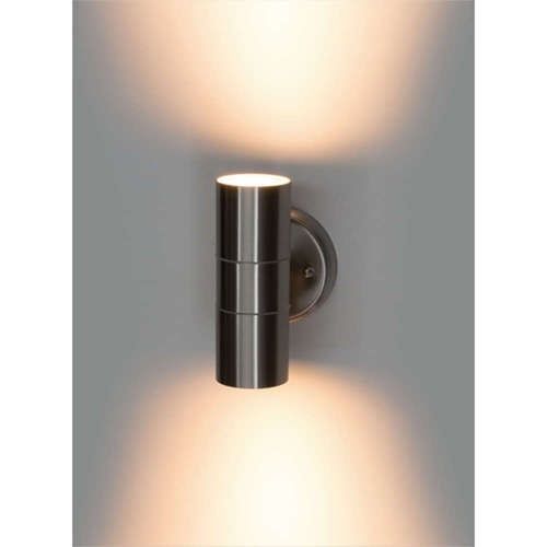 външна лампа за стенен монтаж, аплик, GU10, 2 х 18W, IP44, Германия