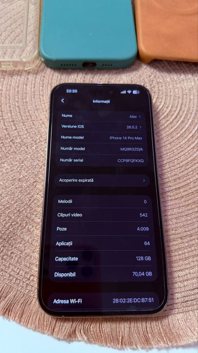 Vand sau schimb Iphone 14 Pro Max