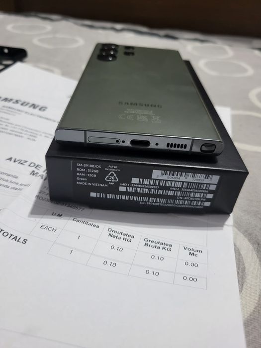 S23 ultra 512gb 12 gb ram.