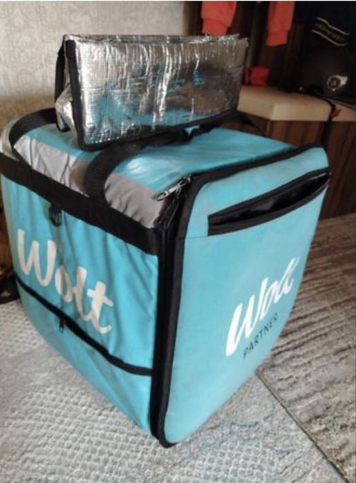 Сумка wolt для доставки