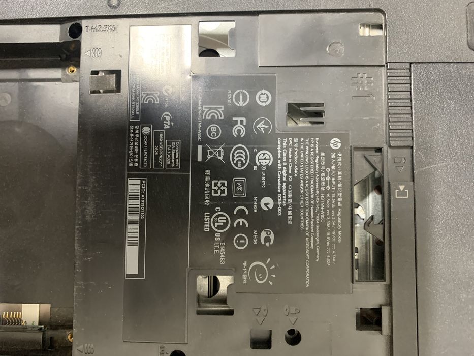 Hp 4530s core i5 без SSD