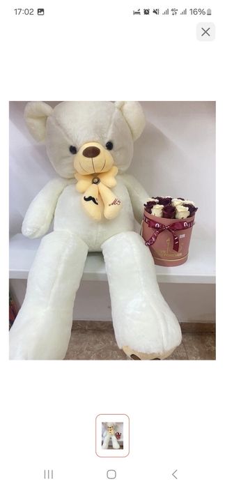 Мишка большая, 200см, 2 метра