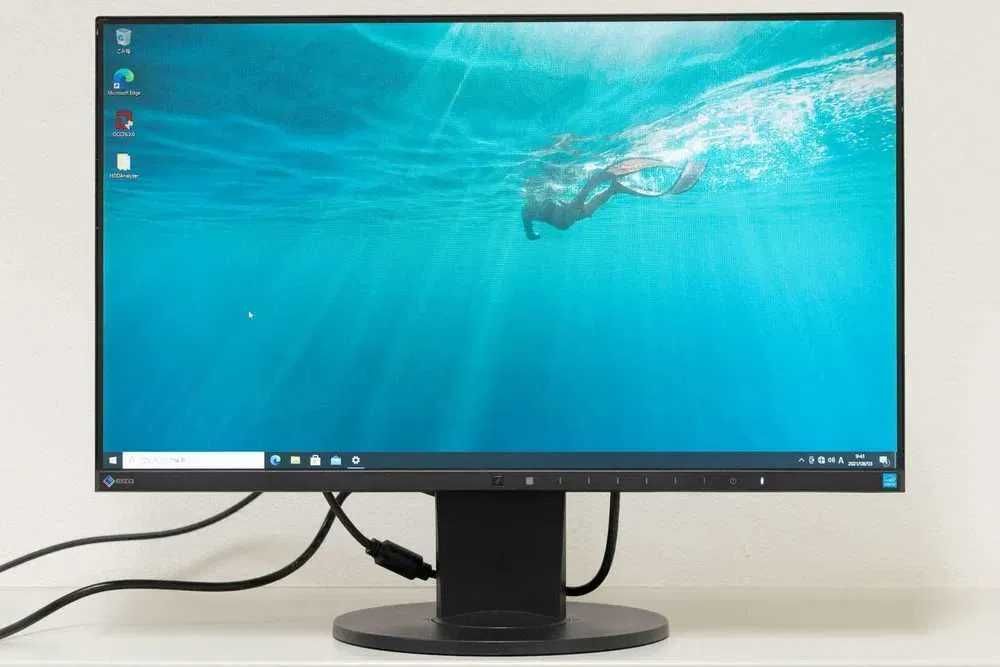 Monitor LED IPS 24" Full HD HDMI Boxe EIZO EV2450 Frameless Garantie