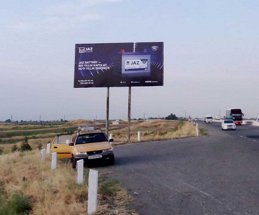 Bilbordlarda reklama — Namangan • Реклама на билбордах Наманган