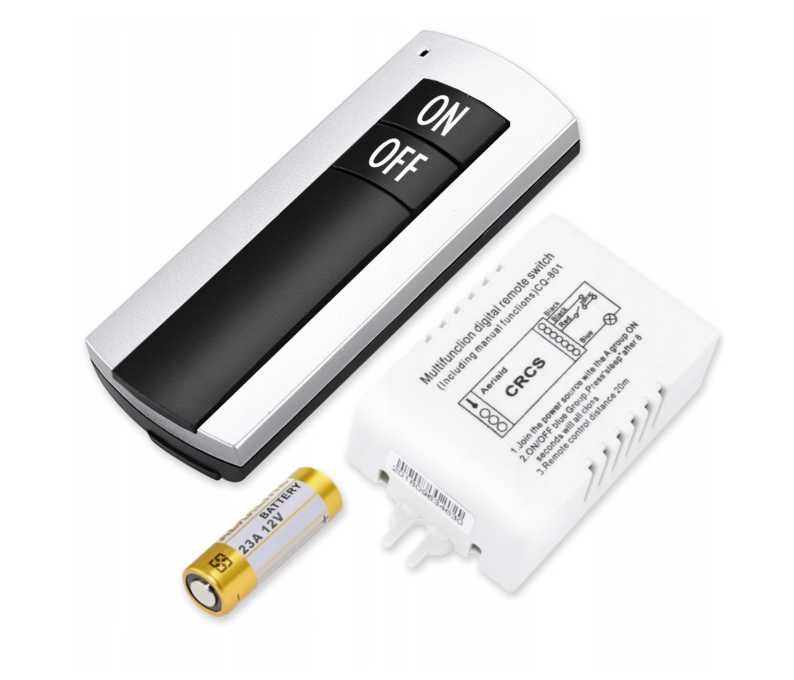 Intrerupator/Modul wireless Appio, 1 canal, 230V, 20-30m, 62x45x25mm