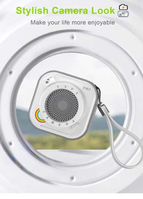 EWA Мини безжичен Bluetooth високоговорител с кабел