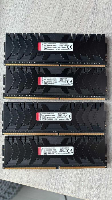 Memorie HyperX Predator, 32GB 8x 4 DDR4, 3200MHz, CL16