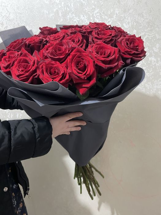 букет метр розаа