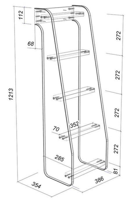 Кровать-чердак для девочки