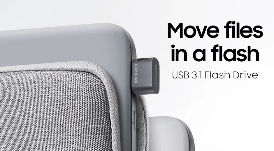 USB Флешка 256GB Samsung Fit Plus Type-A 3.1