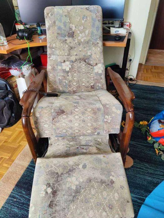 Scaun Vechi Tip Fotoliu Electric cu Telecomanda