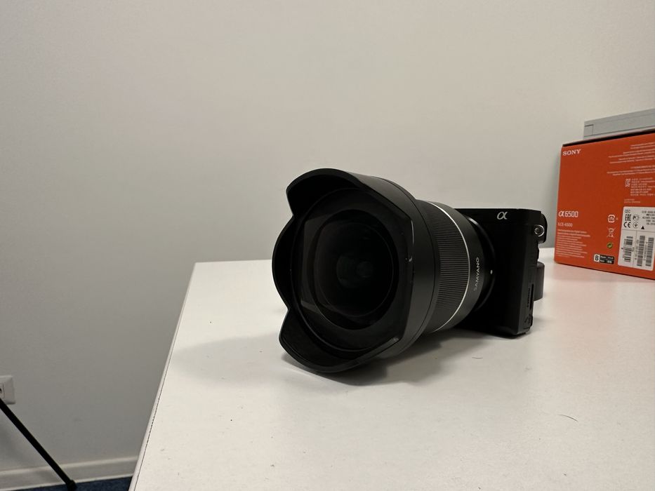 Sony a6500 6 Acumulatori si Obiective