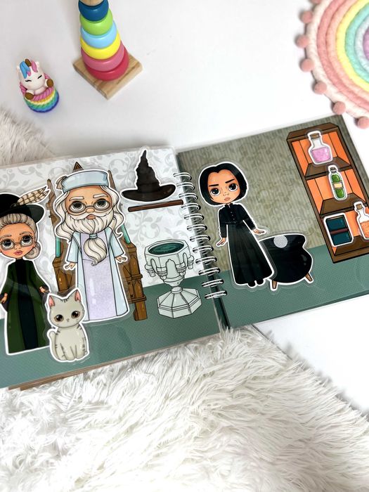 Книга "Harry Potter" велкро албум