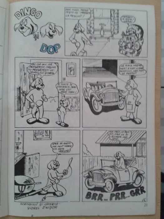 Revista de benzi desenate romaneasca ENY an 1997 Mega RARITATE