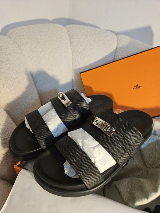 Papuci Hermes - materialnsi model original