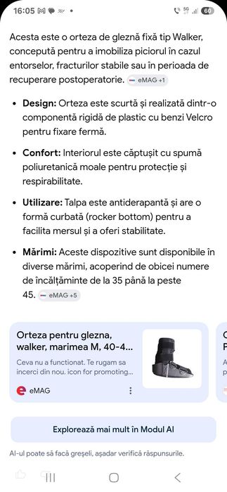 Dispozitiv picior
