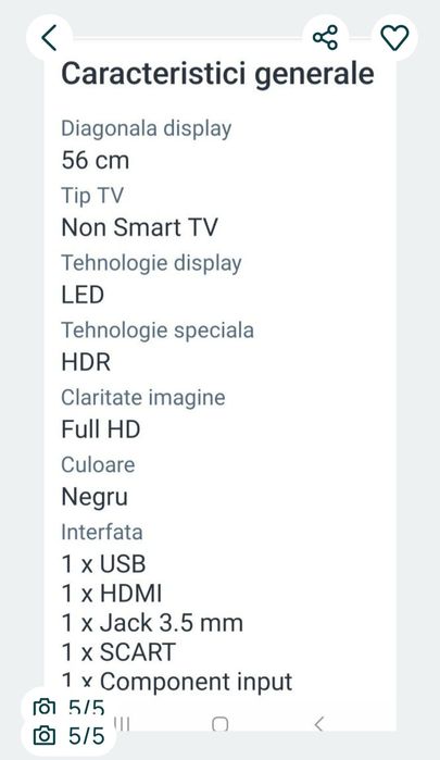 Televizor Led Vision