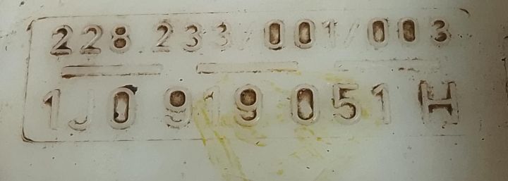 Pompa combustibil 1J0919051H Audi A3 8L (facelift) seria