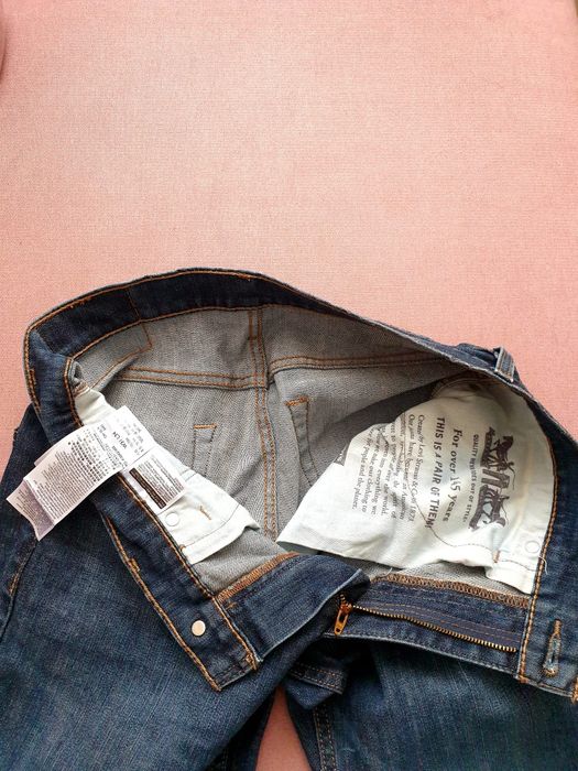 Blug Gros Iarna Jeans Levi Strauss Original Dama XS S M - 27 28 x32 34