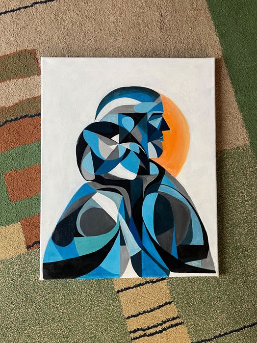 Картина акрил “Заедно”