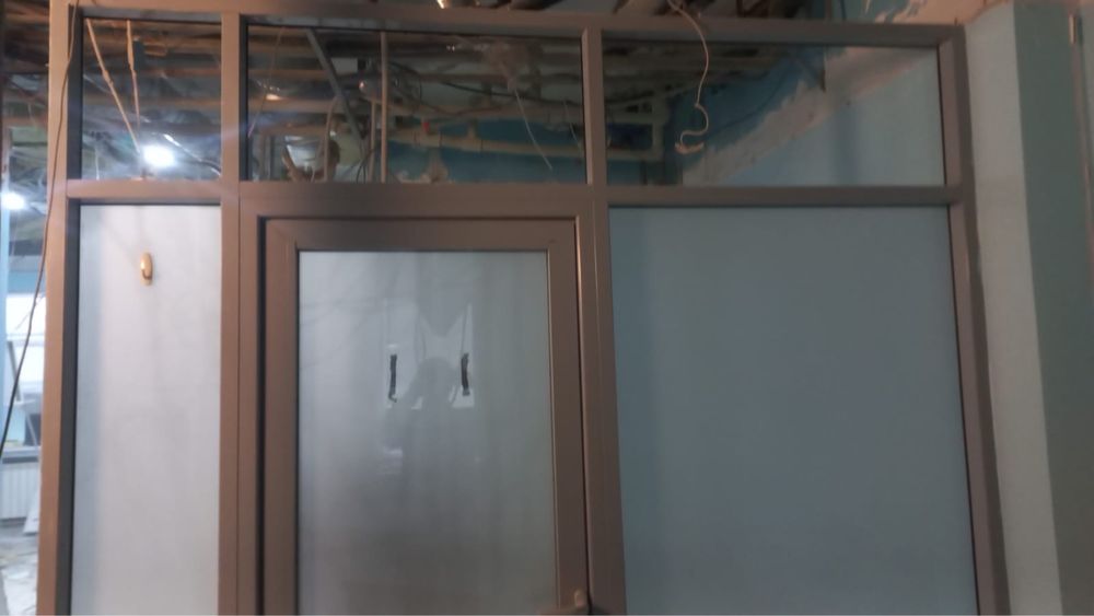 Продам алюминьевый проем