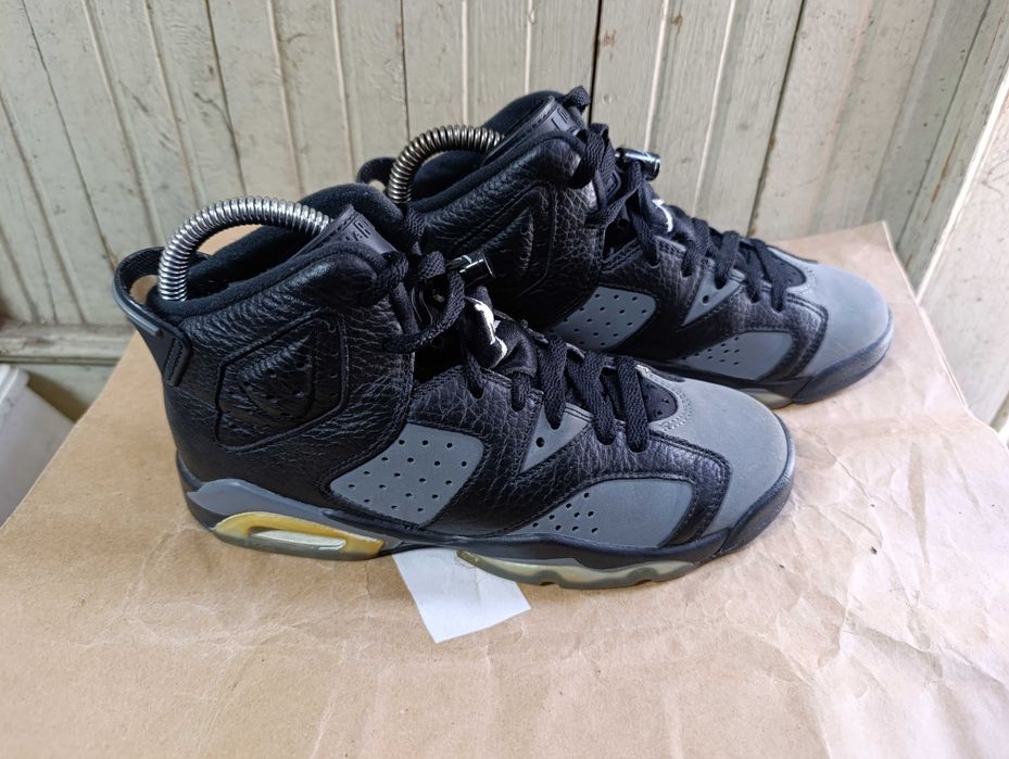 Air Jordan 6 Retro GS 'Black Cool Grey'оригинални маратонки 36.5 номер