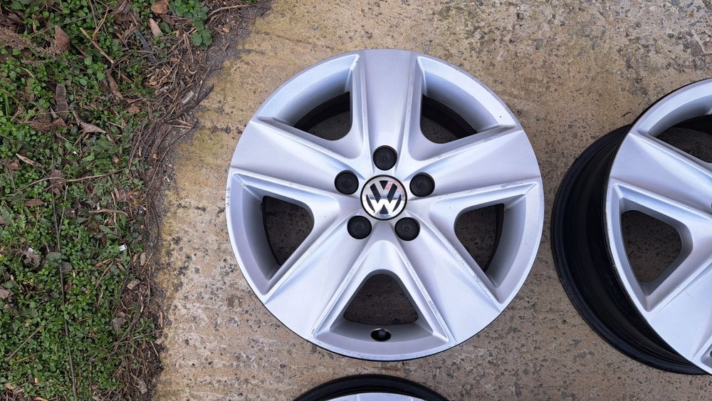 Метални Джанти 16" 5х112 Фолксваген + оригинални тасове