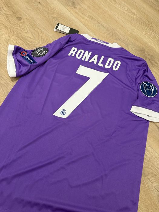 Tricou de fotbal Adidas Real Madrid Cristiano Ronaldo 7  CR7 marime M nou finala uefa champions league Cardiff