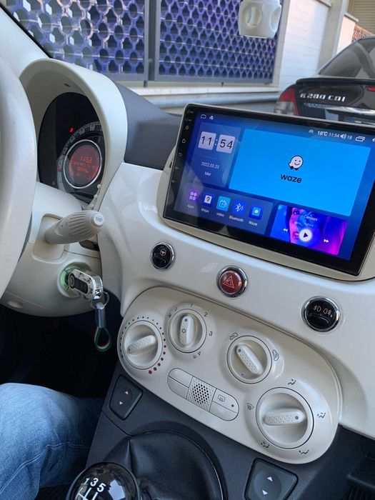 Navigatie Fiat 500 ( 2007 - 2015 ) Noua Garantie Camera Marsarier