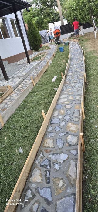 Zidărie și Pavaj cu Piatră de Munte – Aspect Nobil și Duritate Maximă