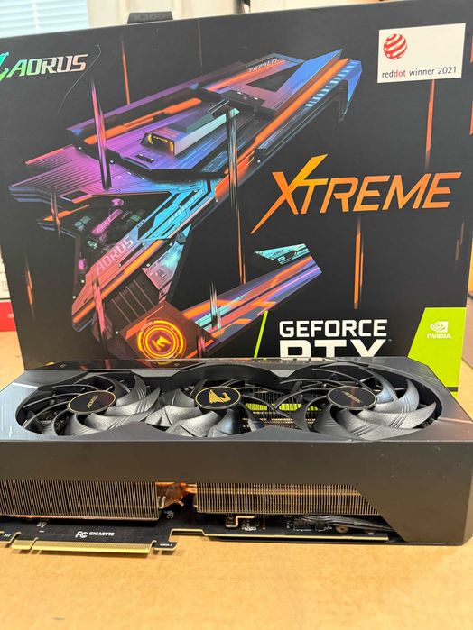 Видеокарта Gigabyte AORUS RTX 3080 XTREME, 10GB
