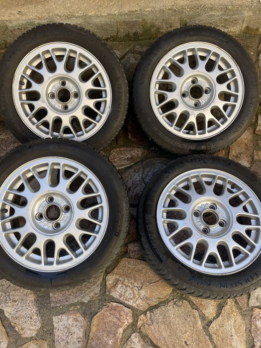 Оригинални джанти   BBS със зимни гуми за Golf Gti