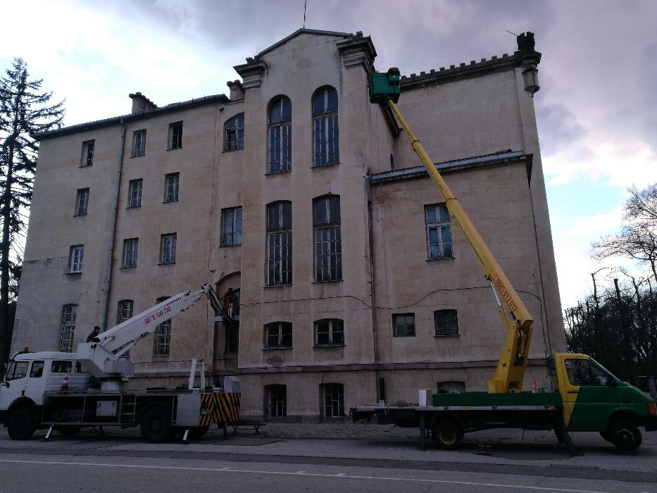 Автовишка под наем!Рязане и кастрене на опасни дървета