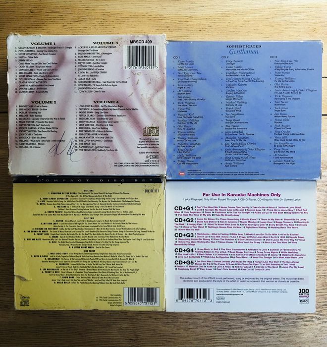 Музикални дискове оригинални на английски