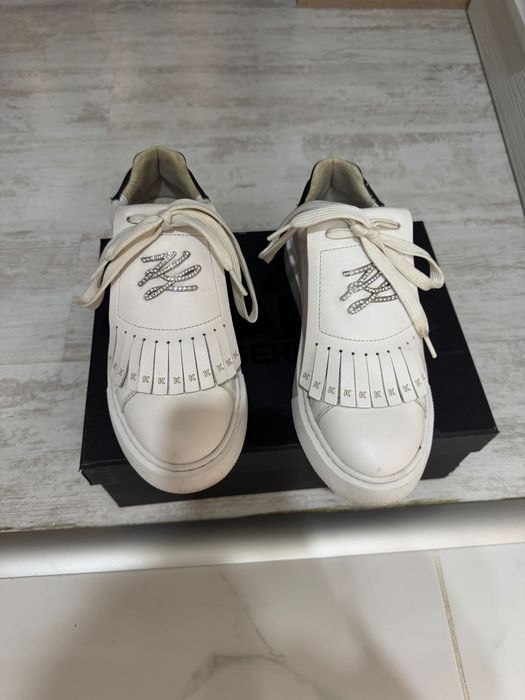 Кожени спортни обувки Karl Lagerfeld