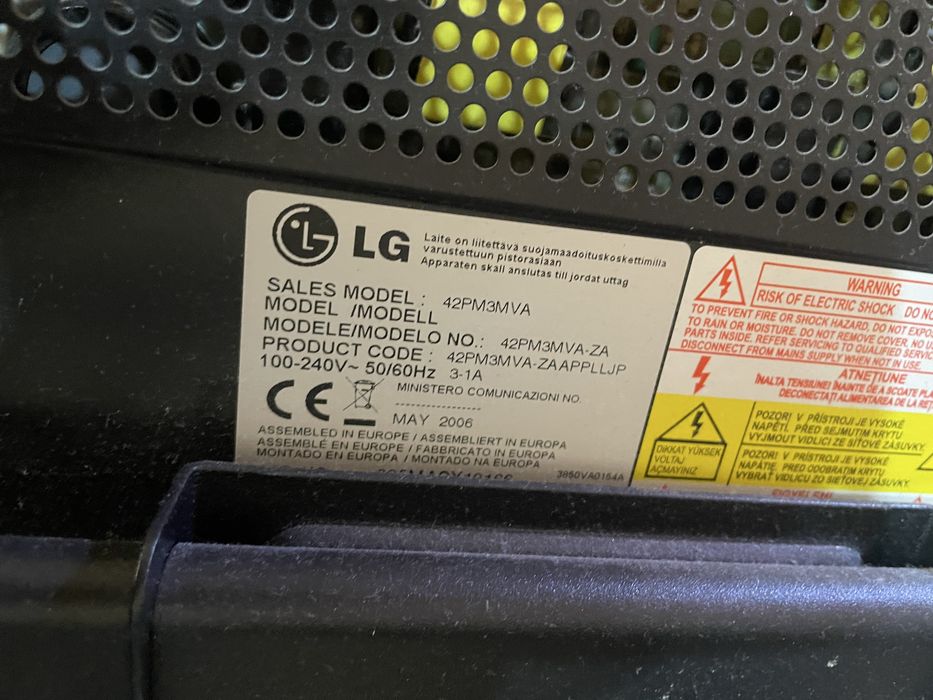 Piese LG 42PM3M Plasma