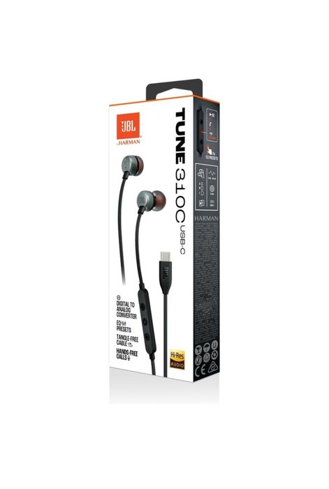 Наушники JBL Tune 310 USB-C черный
