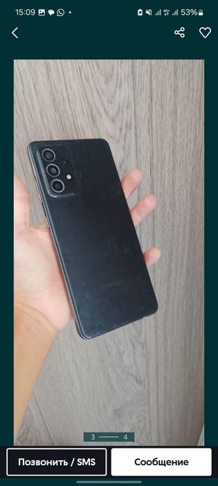Samsung A52 в хорошем состаяние